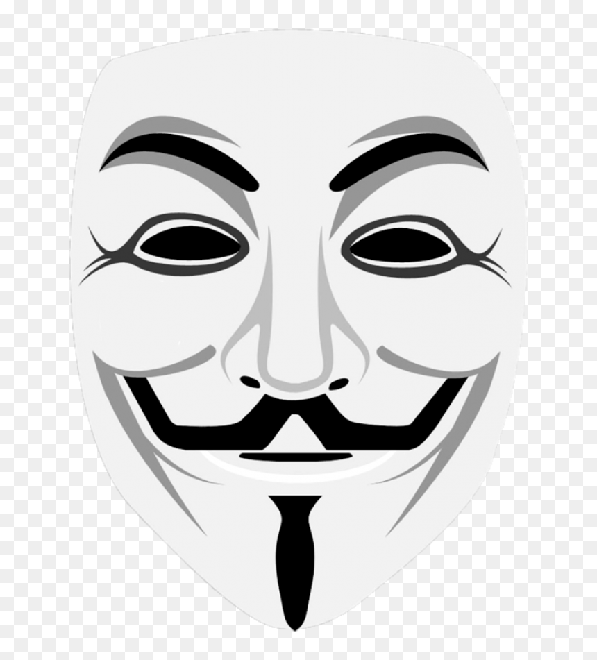 Filip Havran in Anonymous mask